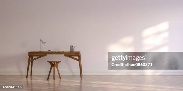 shadow on a white wall - wainscoting stock pictures, royalty-free photos & images