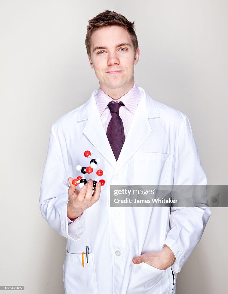 Young Male Scientist