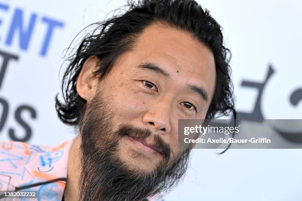 David Choe attends the 2022 Film Independent Spirit Awards on March 06, 2022 in Santa Monica, California.