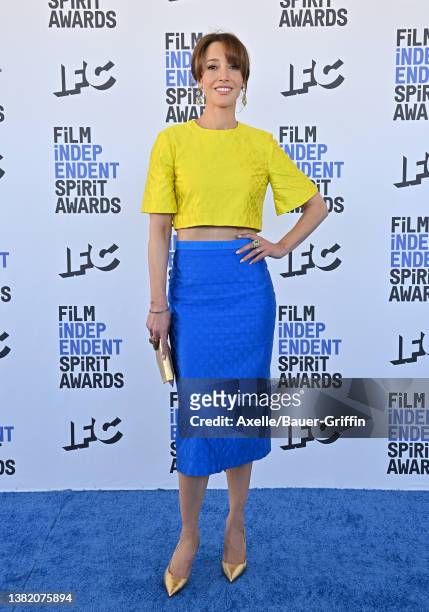 Jennifer Beals attends the 2022 Film Independent Spirit Awards on March 06, 2022 in Santa Monica, California.