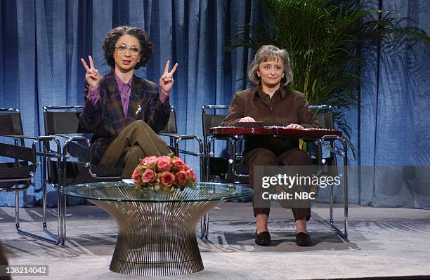 Episode 11 -- Aired -- Pictured: Maya Rudolph as Glenda Goodwin, Rachel Dratch as Renada Wang during "Second Time Around" skit