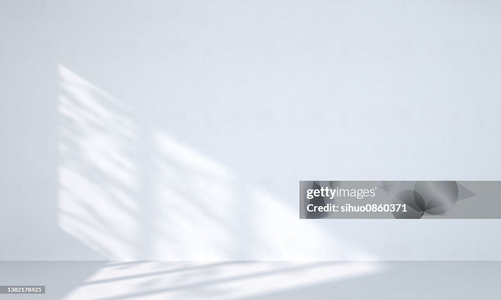 Shadow on a white wall
