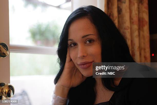 Airdate -- Pictured: Nadya Suleman -- In an exclusive interview, NBC News' Ann Curry sat down with Nadya Suleman in her first interview since giving...