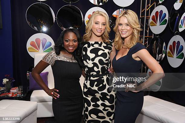 Advertiser's Party -- Pictured: Naturi Naughton, Amber Heard, Leah Renee