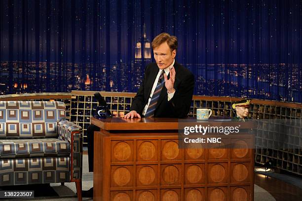 Episode 2725 -- Airdate -- Pictured: Conan O'Brien