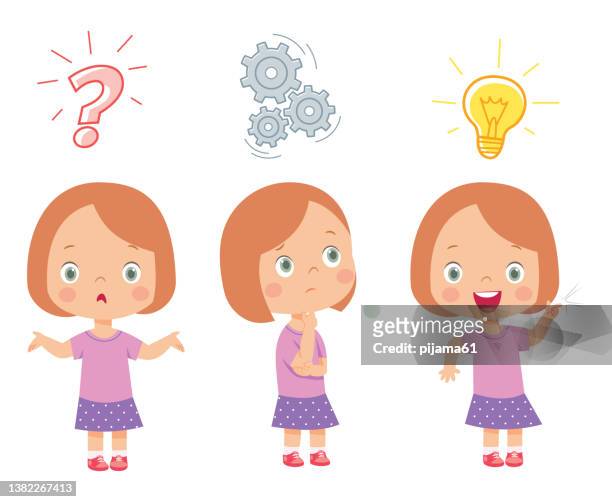133 Confused Girl Cartoon High Res Illustrations - Getty Images