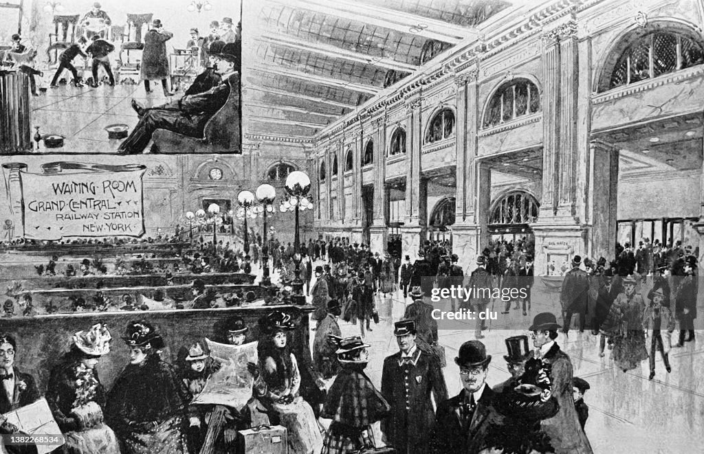 Waiting room of New York Grand Central Station
