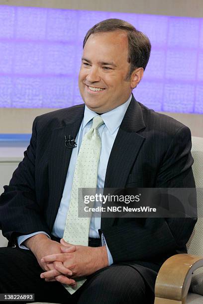 Scott McClellan -- Air Date -- Pictured: Former White House press secretary Scott McClellan speaks exclusively with NBC News' Meredith Vieira about...