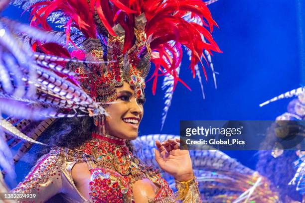 samba beauty - carnival parade stock pictures, royalty-free photos & images