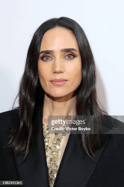 Jennifer Connelly attends the Louis Vuitton Womenswear Fall/Winter 2022/2023 show as part of Paris Fashion Week on March 07, 2022 in Paris, France.