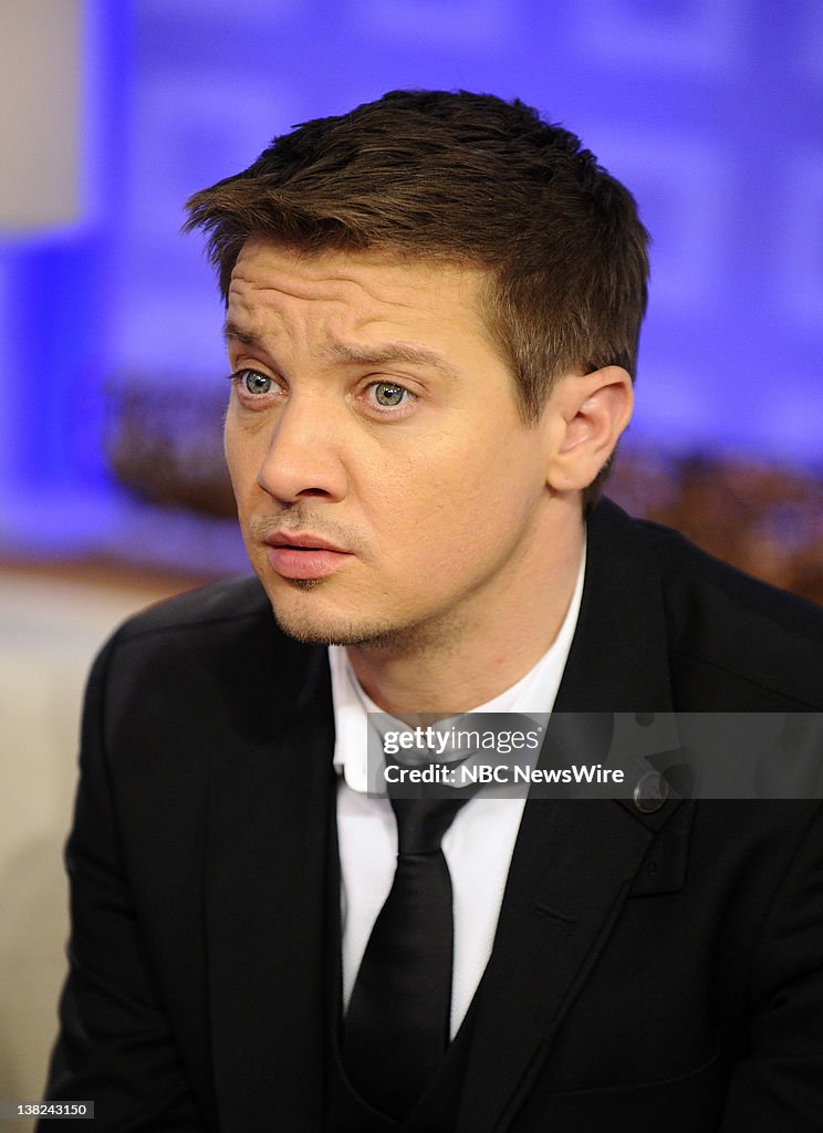 Jeremy Rainer Now Jeremy Renner appears on NBC News'