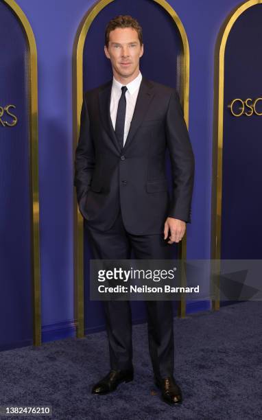 Benedict Cumberbatch attends the 94th Annual Oscars Nominees Luncheon at Fairmont Century Plaza on March 07, 2022 in Los Angeles, California.