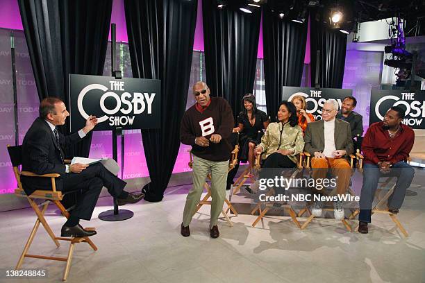 Air Date -- Matt Lauer, Bill Cosby, Phylicia Rashad, Earle Hyman, Malcolm-Jamal Warner Keisha Knight Pulliam, Raven Symone, Geoffrey Owens -- The...