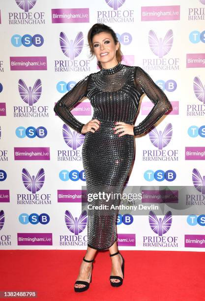 Kym Marsh attends the Pride Of Birmingham Awards 2022 at University of Birmingham on March 07, 2022 in Birmingham, England.