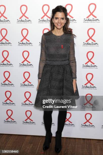 Margaux de Frouville attends the Sidaction 2022 as part of Paris Fashion Week at Salle Wagram on March 07, 2022 in Paris, France.