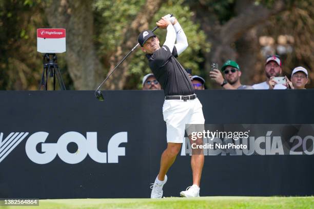 Sergio Garcia of Fireballs GC during day two of LIV Golf - Andalucia at Real Club Valderrama on July 1, 2023 in Cadiz, Spain.