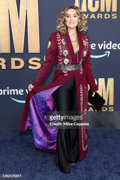 Lainey Wilson attends the 57th Academy of Country Music Awards at Allegiant Stadium on March 07, 2022 in Las Vegas, Nevada.