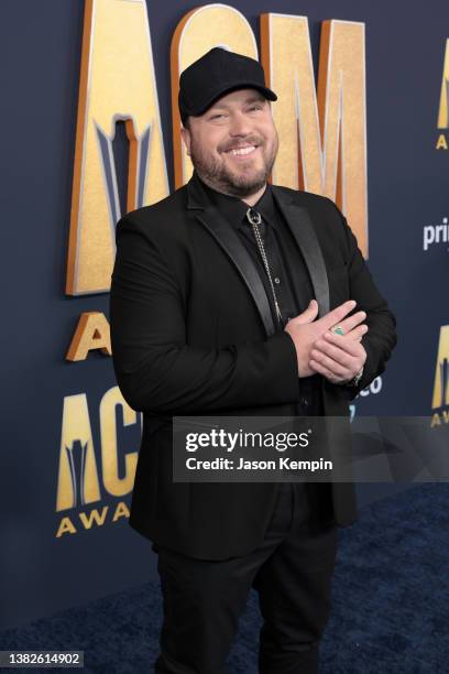 Mitchell Tenpenny attends the 57th Academy of Country Music Awards at Allegiant Stadium on March 07, 2022 in Las Vegas, Nevada.