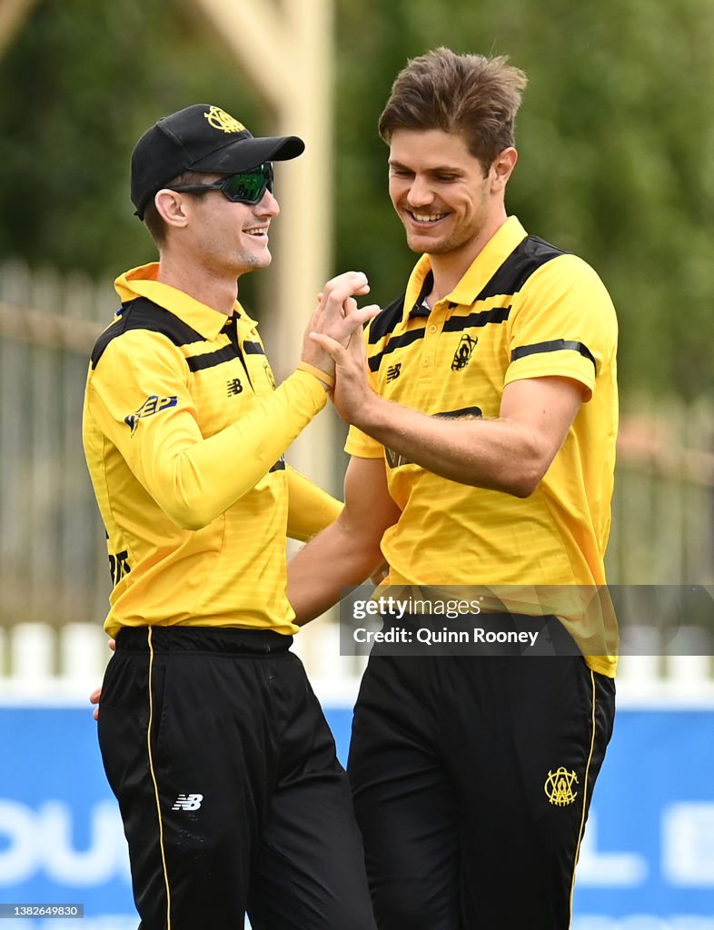Marsh One Day Cup - VIC v WA