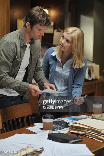 Ain't No Sunshine" Air Date -- Pictured: Lucas Bryant as Nathan Wournos, Emily Rose as Audrey Parker