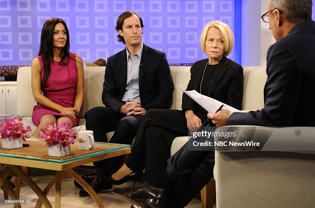 Catherine Hooper, Andrew Madoff, Ruth Madoff and Matt Lauer as Prince... News Photo Getty Images