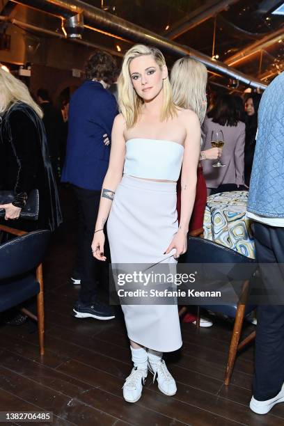 Kristen Stewart attends The Hollywood Reporter Oscar Nominees Night presented by IHG Hotels and Resorts, and sponsored by Heineken and Amazon Ads on...