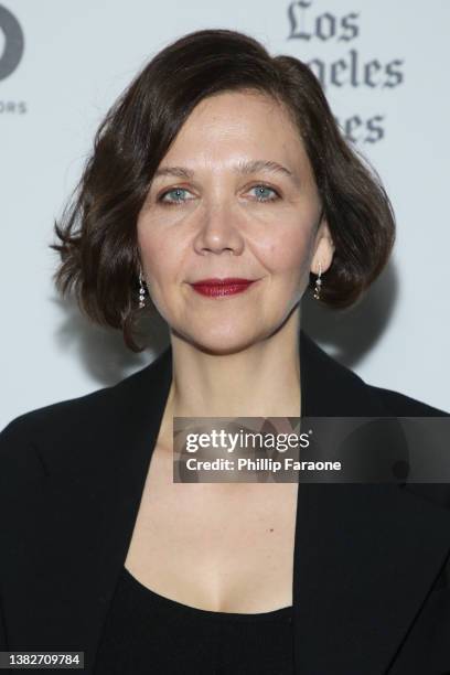 Maggie Gyllenhaal attends the Inaugural International Women's Day Five-Star Celebration hosted by SLS Hotel at SLS Hotel, a Luxury Collection Hotel,...