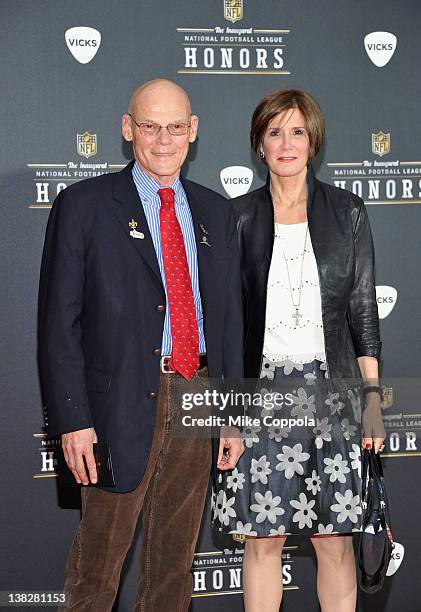 James Carville and Mary Matalin attend NFL Honors And Pepsi Rookie Of The Year at Murat Theatre on February 4, 2012 in Indianapolis, Indiana.