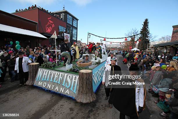 General view of atmosphere during the Black Star Beer Barter 2012 on February 4, 2012 in Whitefish, Montana.