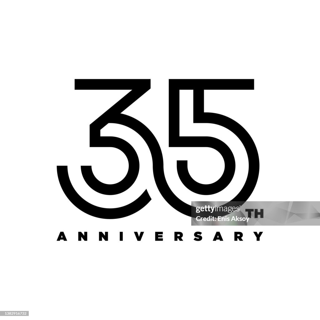 35th Anniversary Logotype Design
