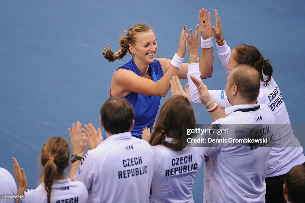 Germany v Czech Republic - Federation Cup 2012