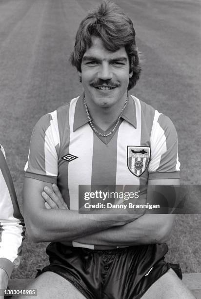 Sunderland defender Sam Allardyce pictured at the pre season photo call ahead of the 1979/80 season at Roker Park in Sunderland, England.