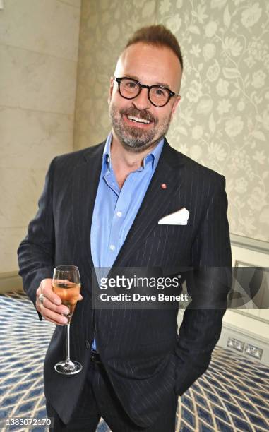 Alfie Boe attends The South Bank Sky Arts Awards 2023 at The Savoy Hotel on July 2, 2023 in London, England.