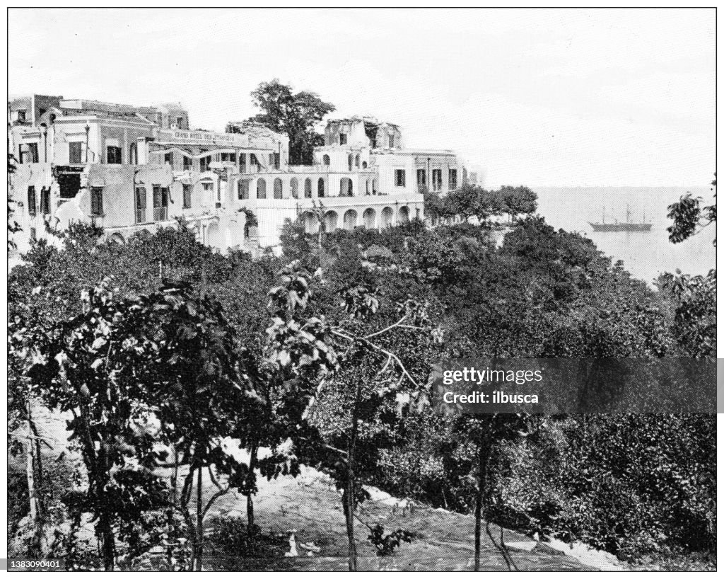 Antique travel photographs of Naples and Campania: Piccola Sentinella, Casamicciola