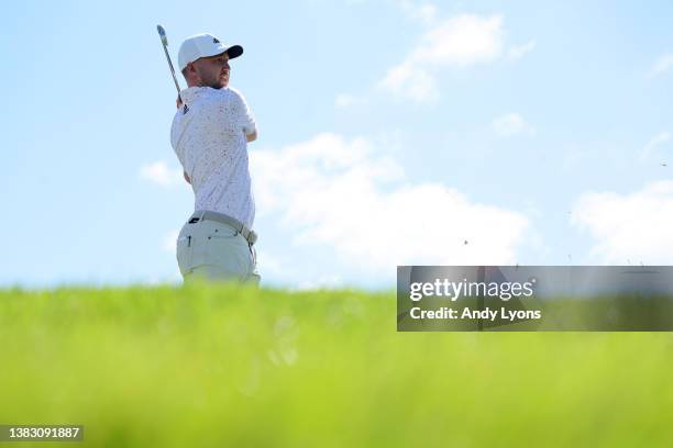 Daniel Berger during the second round of The Honda Classic at PGA National Resort And Spa on February 25, 2022 in Palm Beach Gardens, Florida.