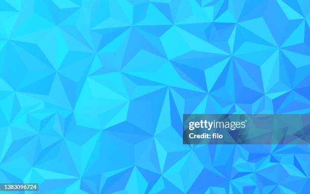 blauer glasprisma-hintergrund - turquoise gemstone stock-grafiken, -clipart, -cartoons und -symbole