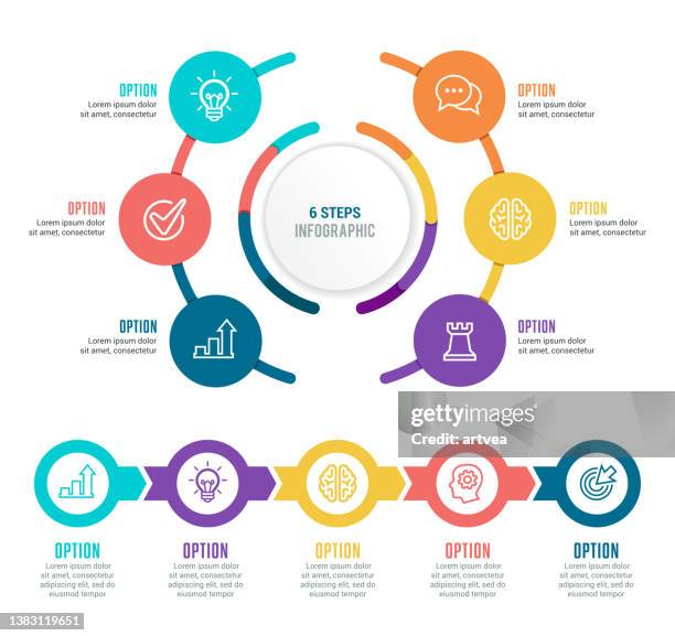 infographic elements - pie chart 8 stock illustrations