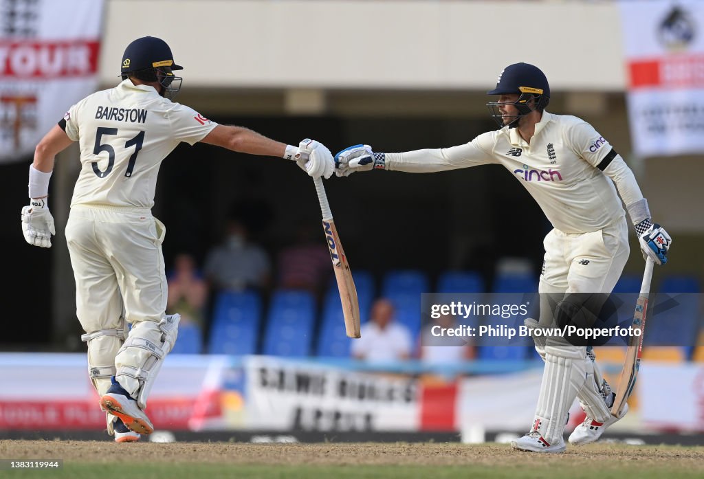 West Indies v England - 1st Test: Day One