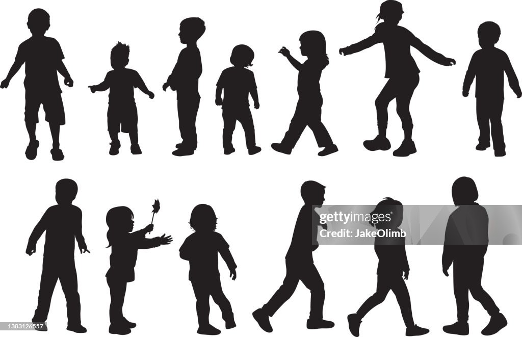 Children Silhouettes 1
