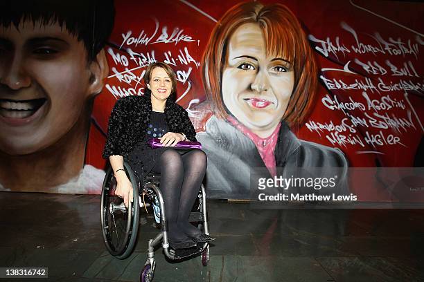Academy member Tanni Grey-Thompson attends the Laureus Welcome Party as part of the Laureus World Sports Awards 2012 at the OXO Tower on February 5,...