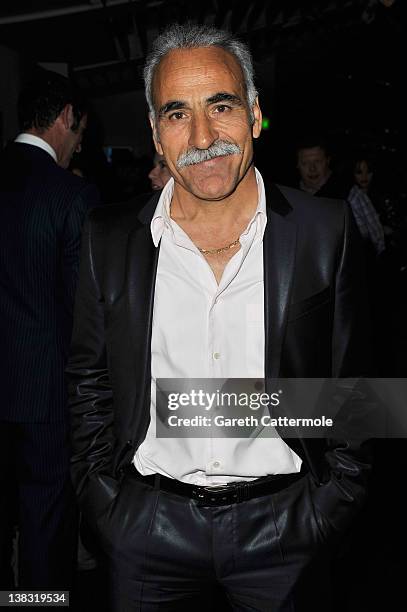 Academy Ambassador Mansour Bahrami attends the Laureus Welcome Party as part of the Laureus World Sports Awards 2012 at the OXO Tower on February 5,...