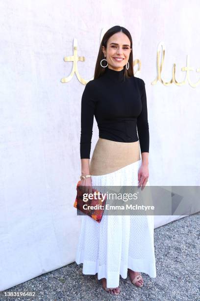 Jordana Brewster attends The Little Market's International Women's Day Celebration 2022 on March 08, 2022 in Los Angeles, California.