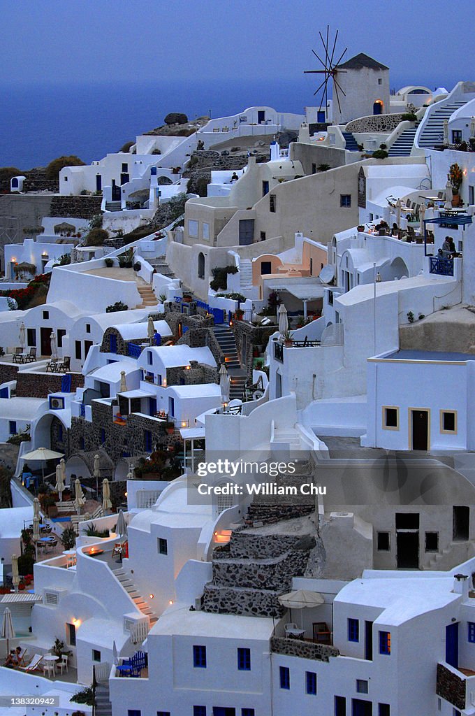 Village of Oia at Twilight