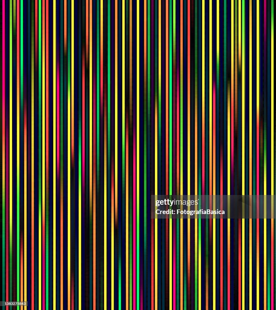Multi Colored Parallel Lines Background High-Res Vector Graphic - Getty ...