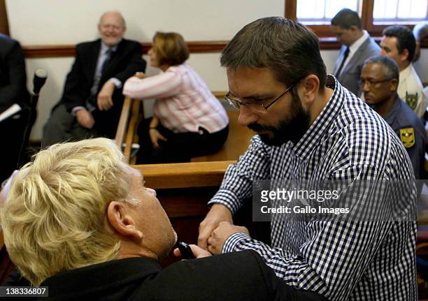 Serbian assassin Dobrosav Gavric appears at Cape Town Magistrates Court where proceedings for his extradition to Serbia will begin on February 6,...