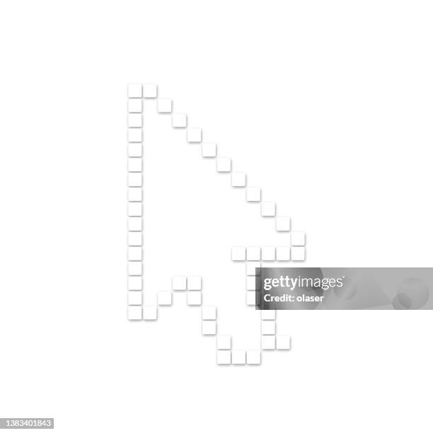 Textpointer Outline Outline Of Mouse Pointer High-Res Vector Graphic - Getty Images