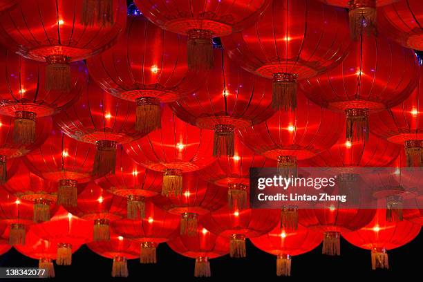 Lanterns show for the Chinese Lantern Festival on February 6 and traditionally marks the end of the Lunar New Year celebrations on February 6, 2012...