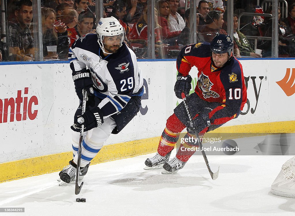Winnipeg Jets v Florida Panthers