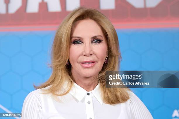 Norma Duval attends 'El Desafio' photocall at the Atresmedia studios on March 09, 2022 in Madrid, Spain.