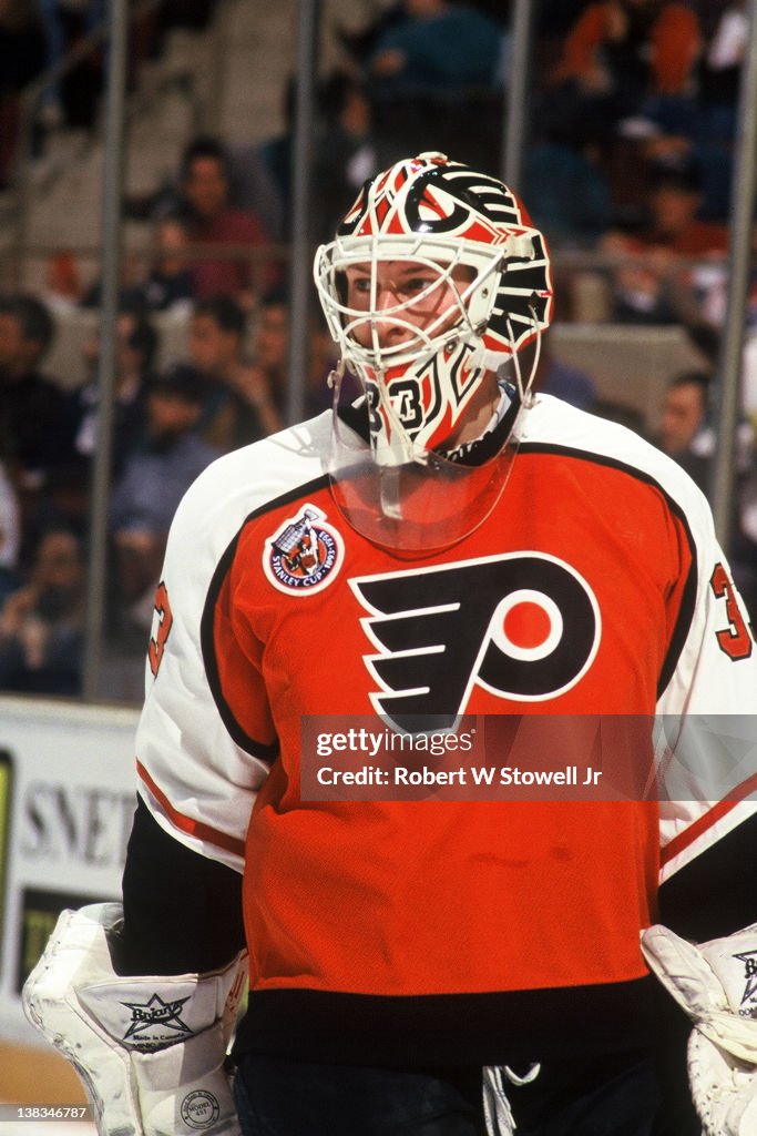 Philadelphia Flyers Goalie Pete Peeters